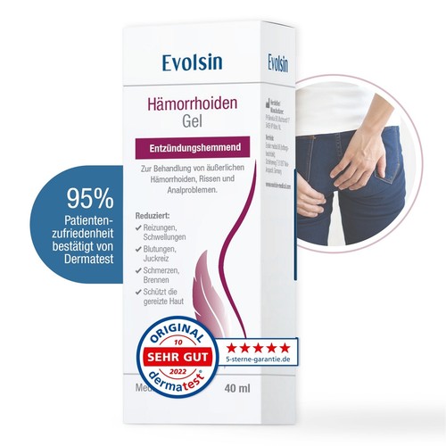 Evolsin hämorrhoiden gel - hämorrhoiden,