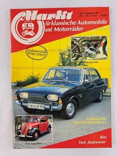 Oldtimer markt heft september - markt,
