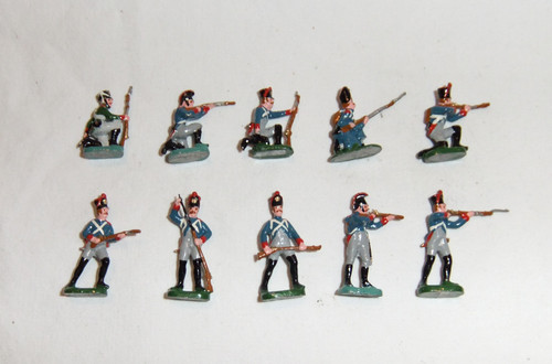Zinnfiguren soldaten - 9.25,