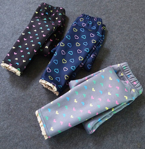 Winterleggings warm mädchen - winterleggings,