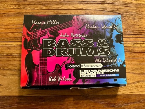 Roland jv80 bass drums - bass,