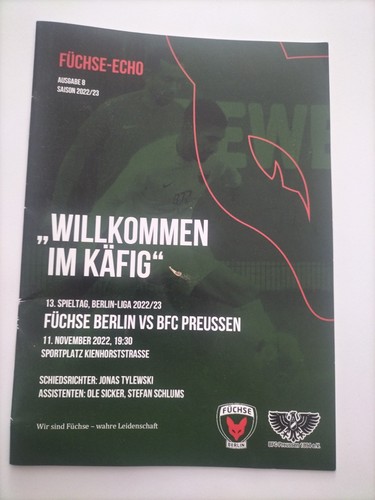 Programm füchse berlin - programm, 22/23