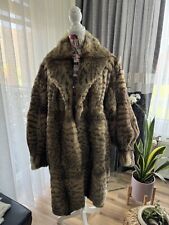 Exklusiv  Echt Pelzmantel Damen Pelzmantel Gr 42