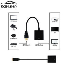 HDMI auf VGA Adapter Konverter für PC TV Monitor DVD