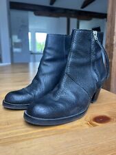 Orig. Acne Pistol Boots 38 schwarz Leder 