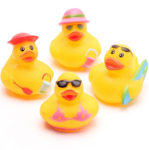 Badeente strand 4er - badeente,