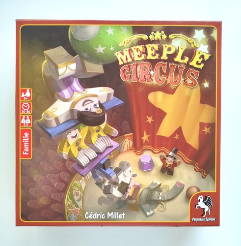 Meeple circus brettspiel - meeple,
