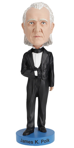 James polk bobblehead - james, k.