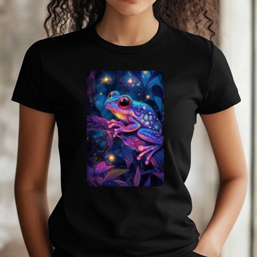 Frauen shirt neon frosch - neon,