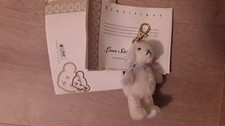 Steiff Bär Lamm Schlüsselanhänger  limitierte Auflage 11 cm KFS