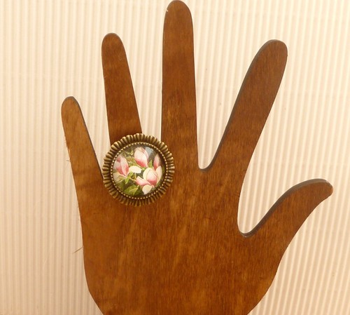 Großer statement ring mit - großer,