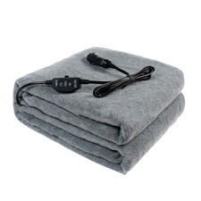 NEU 145*100cm Heizdecke Für 12V Zigarettenzünder Reisedecke Camping Winter