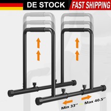 Dip Barren Dip Stangen Dip Ständer Station mit EinstellbarerHöhe Fitness Workout