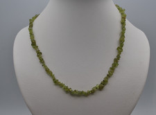 Peridot Splitterkette, Grün