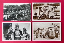 4 x Foto AK UNGARN Hungary um