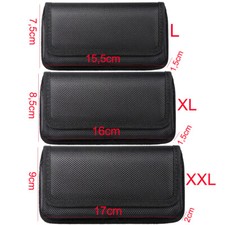 Handy Gürteltasche Schutz Tasche Universal Smartphone Hülle Horizontal L XL XXL