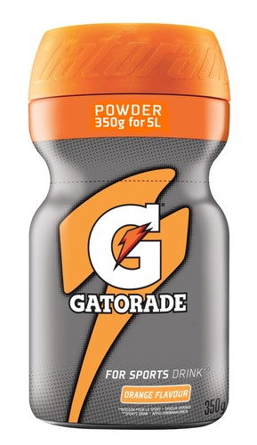 Gatorade pulver orange 350g - orange,