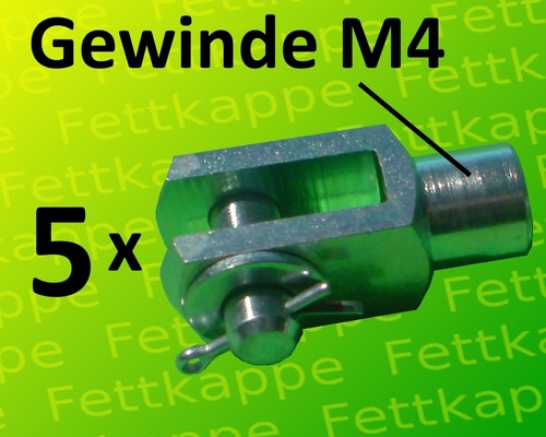 Gabelkopf 4x8 m4 mit - 5,