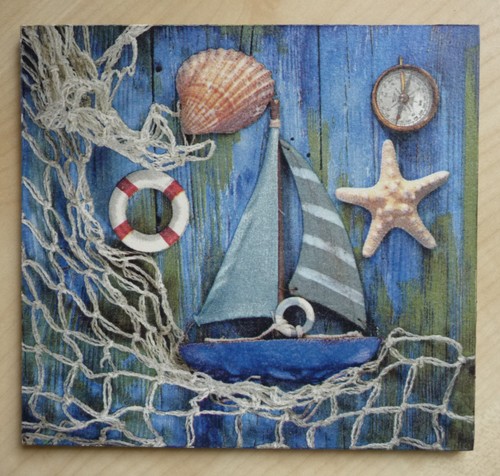 Deko hdf maritim - -, meer