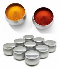 12 x Gewürzdosen Dosen Glas
