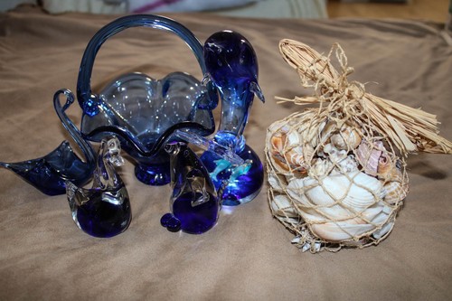 Glasfiguren delphin pinguin - glasfiguren,, delphin,