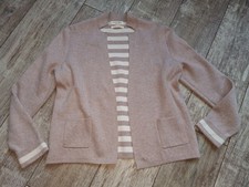 Wunderschöne Strickjacke von Christian Berg, Gr. 42, Nude/Beige