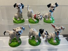 Disney Figur 101 Dalmatiner 6 x Figur Dorda Welpen Comicfiguren nach dem Film