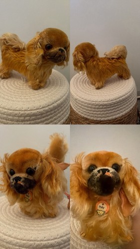 Vintage steiff pekinese - vintage,