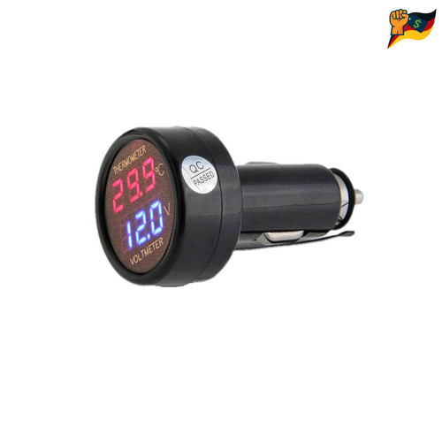Voltmeter thermometer 1 - thermometer, 2
