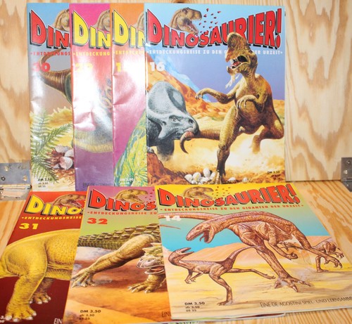 Dinosaurier heft - x,