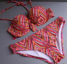 JETTE Bikini Set pink orange weiß Punkte Hose 40/ Top 38 B NEU NP 69,00 €