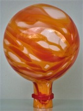 Rosenkugel XXL aus Glas  ø 18 cm. Verschiedene Farben.