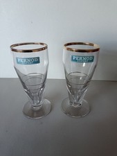 2 vintage PERNOD Glas Gläser * Pernodglas Aperitif Digestif *#k1