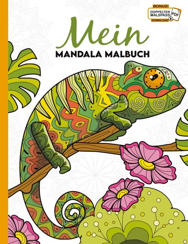 Malbuch mandala tiere - malbuch, 50