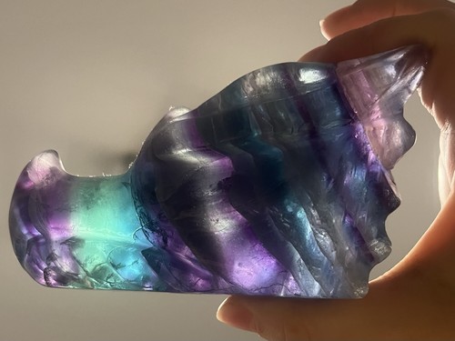 Großer bunter fluorit drache - bunter,