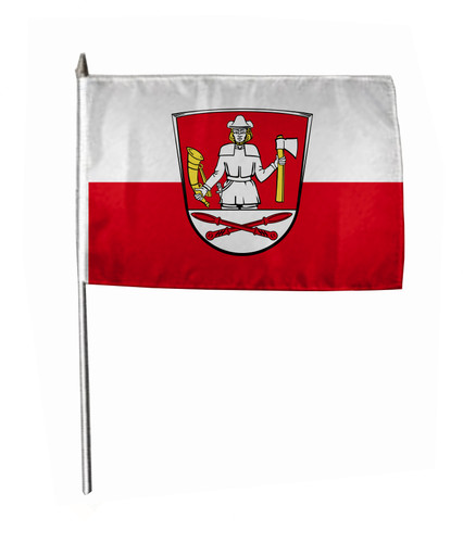 Stockflagge wildflecken fahne - wildflecken,