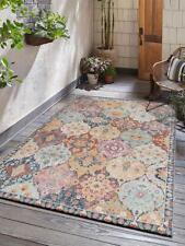Outdoor Teppich Terasse Küche Balkon Vintage Stil Bunt