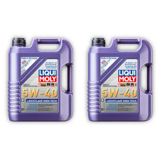 2x 5L LIQUI MOLY 3864 Motoröl Leichtlauf High Tech 5W-40 Motorenöl Motor Öl