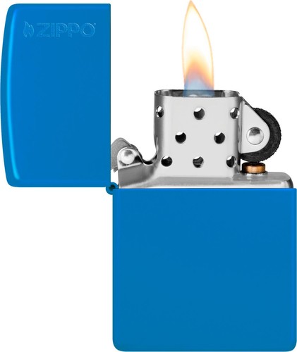 Zippo sky blau matt mit - matt,