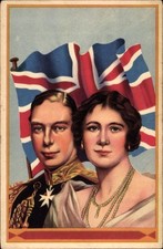Künstler Ak Queen Elizabeth, King George VI, Adel Großbritannien - 3588364