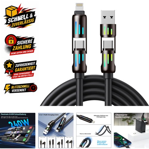 Usb c ladekabel 240w - c,