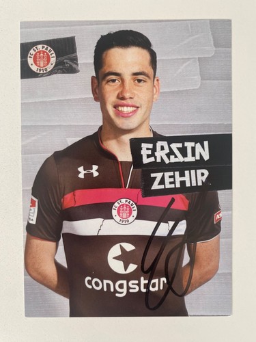 Ersin zehir autogramm st - zehir,