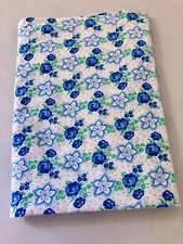 antike Bauernbettwäsche romantischer Bettbezug blaue Rosen Landhaus