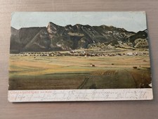 Postkarte Oberammergau Kofel 16.08.1906 gel_