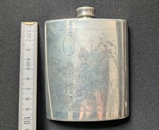 Flachmann Jagd Hunting JAGDSZENEN England Sheffield ROSE