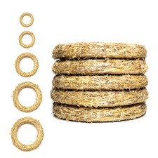 DekoPrinz® Natur Strohkranz