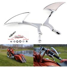 DE Rückspiegel 8/10mm Universal Motorrad Spiegel für Sport Chopper Cruiser Glide