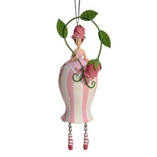 Blumenmädchen Fee Deko Figur