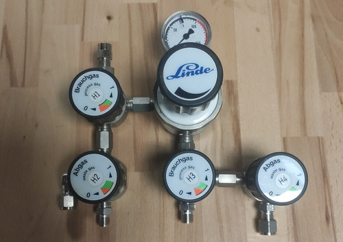 Linde gasdruckregler edelstahl - gasdruckregler,