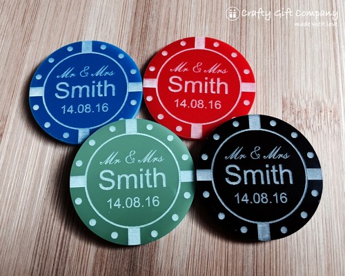 Personalisierte acryl poker - personalisierte,